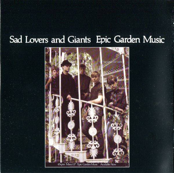 Sad Lovers And Giants – Epic Garden Music - Cd
