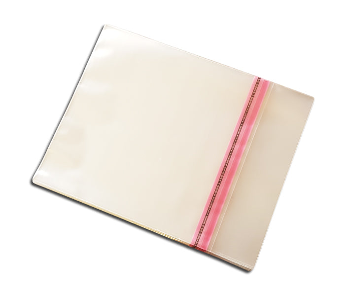 JEWEL CASE SLEEVES WITH ADHESIVE CLOSURE POLYPROPYLENE SLIM 40MY DELUXE (100 pcs.)