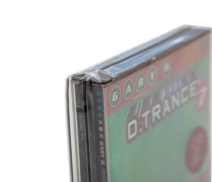 POCHETTES POUR CD BOX JEWEL CASE AVEC FERMETURE ADHÉSIVE POLYPROPYLENE DELUXE SLIM 40MY (50 pcs.)