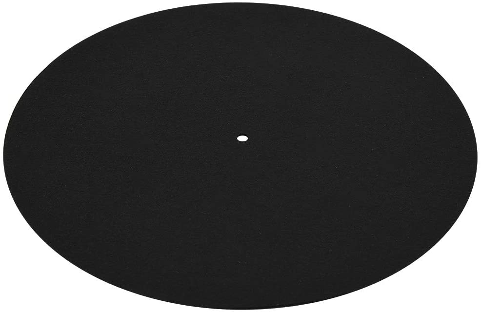 MATT PER GIRADISCHI ANTISTATISCHER RUTSCHFESTER UNTERLAGE (SCHWARZ)