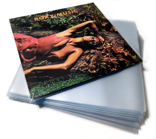 POCHETTES POUR DISQUES VINYLE LP 33 RPM 12 POUCES POLYPROPYLENE DELUXE 150 MY (100 pcs.)