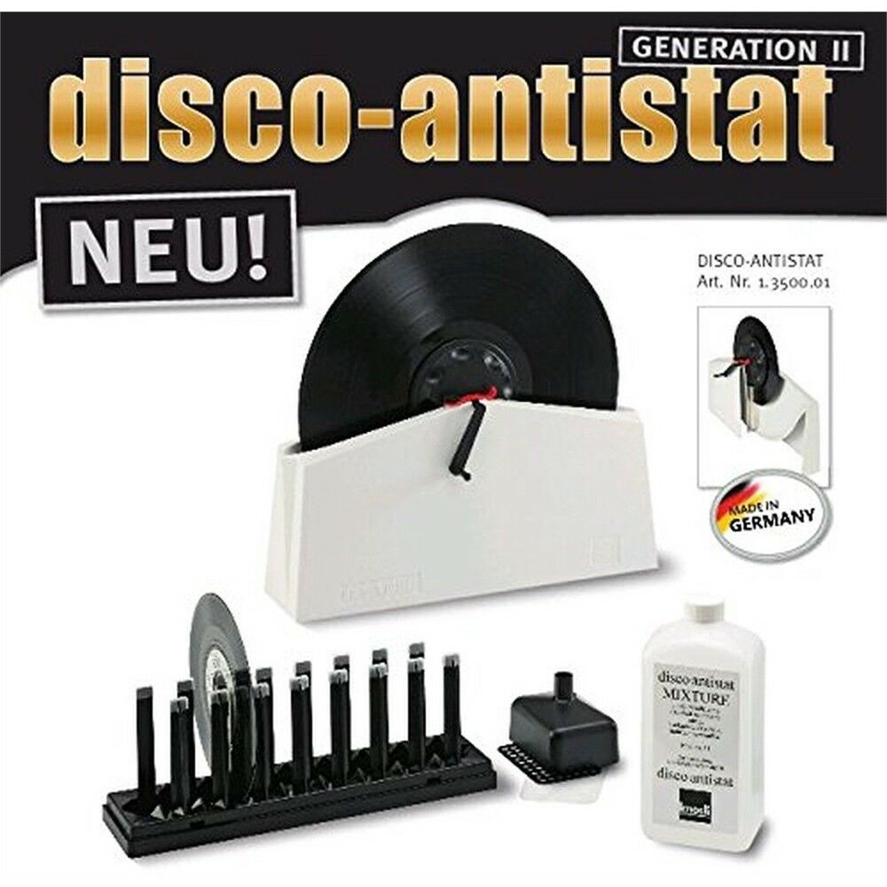 KNOSTI ANTISTAT RECORD WASHING GENERATION II - MACCHINA LAVADISCHI KIT COMPLETO