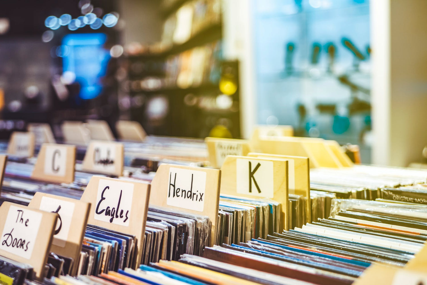 Archivierung und Katalogisierung von Vinyls und CDs