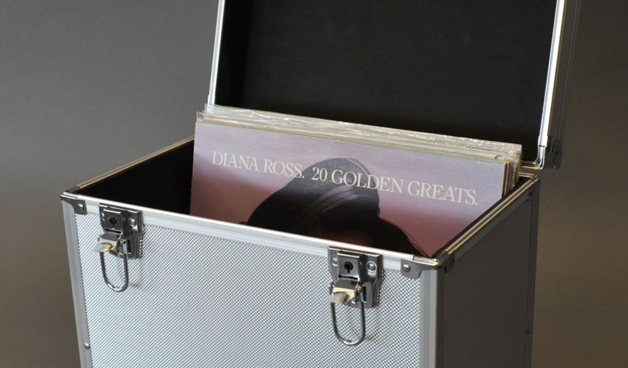 Flightcase Koffer für Schallplatten und CDs