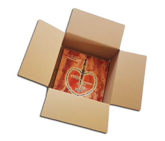 CAJAS PARA ENVÍO DE 50 DISCOS DE VINILO LP 33 RPM 12" (10 uds.)