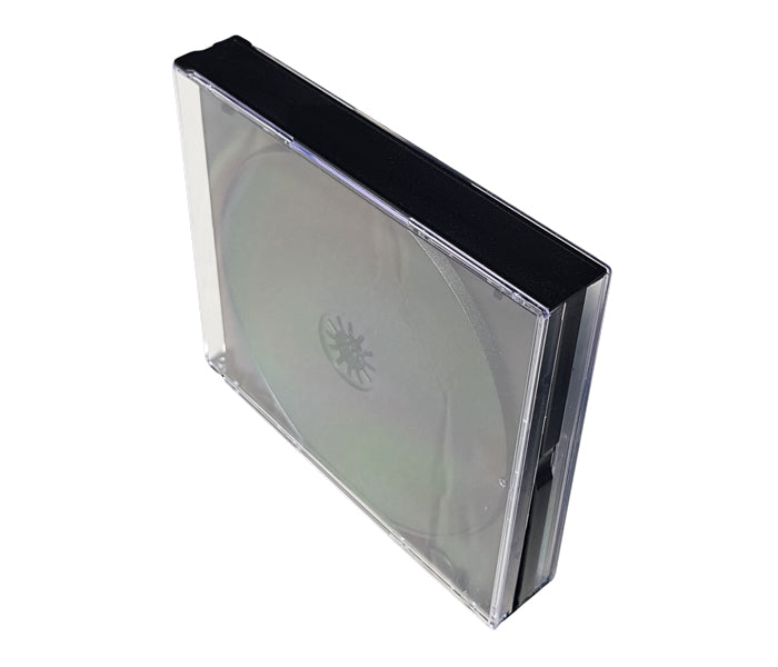 BOX JEWEL CASES - CAJA EN PLÁSTICA POR 4 CD/DVD (5 pz.)