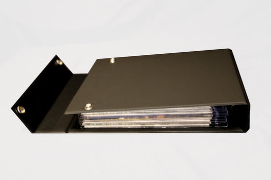 RING BINDER + 20 PVC SLEEVES FOR 45 RPM VINYL 7INCH
