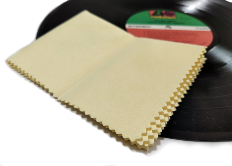 Chiffon de nettoyage pour disques vinyles