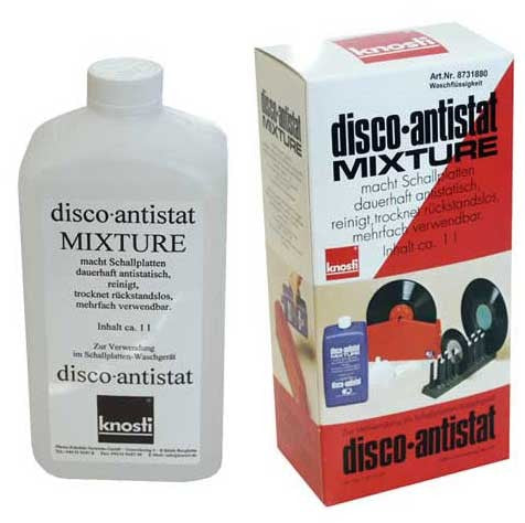 KNOSTI DISCO ANTISTAT MIXTURE - LÍQUIDO ANTIESTÁTICO PARA LIMPIEZA DE VINILOS (1lt)